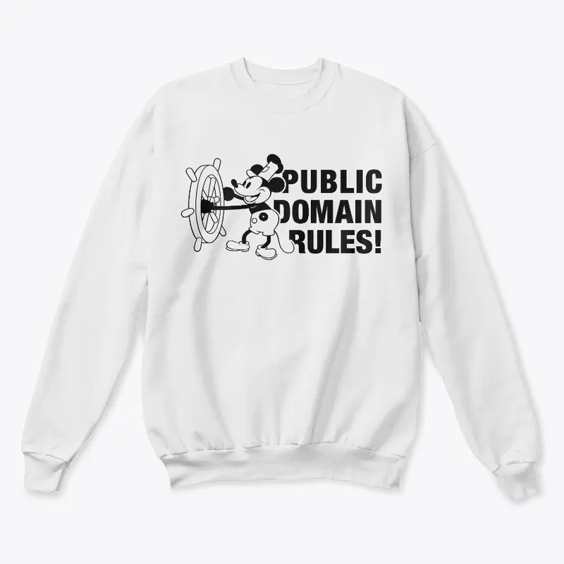 Nostalgic Steamboat Willie Fashion White